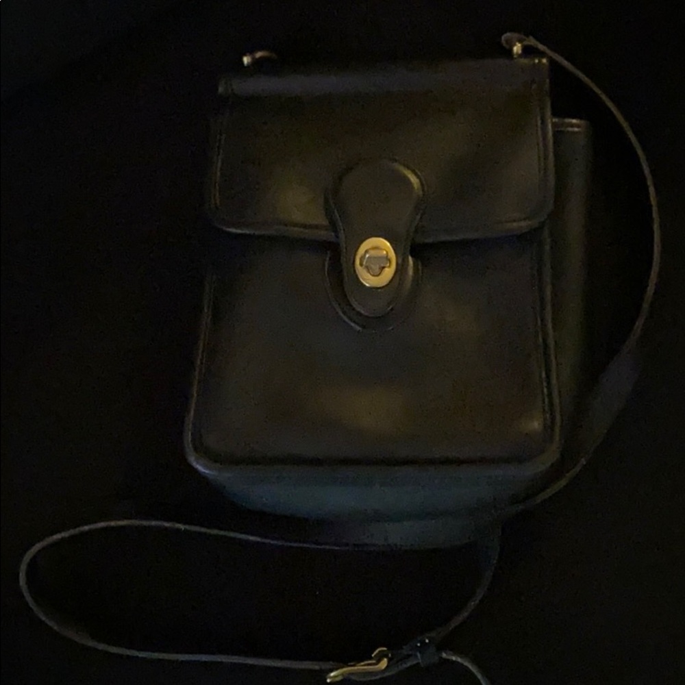 Black Leather Coach bag